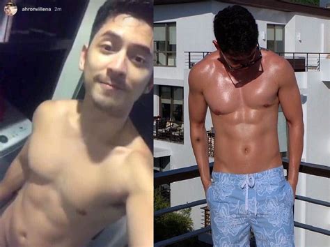 ahron villena penis|Celebrities react to Ahron Villena's naked photo .